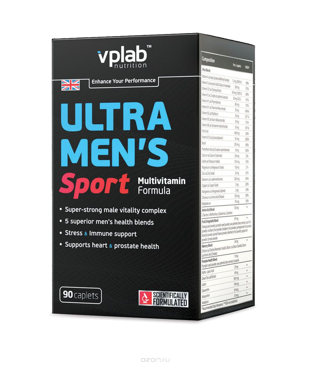 VP Laboratory Ultra Mens Sport Multivitamin Formula